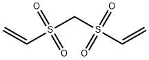 ビス(ビニルスルホニル)メタン 化学構造式