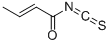 CROTONYL ISOTHIOCYANATE Structure