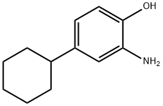 2-氨基-4-环己基苯酚 结构式