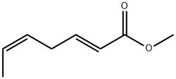 methyl (2E,5E)-hepta-2,5-dienoate Struktur