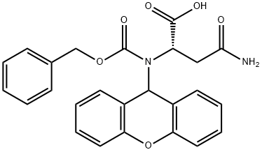 N-黄嘌呤-Z-天冬酰胺, 327981-00-0, 结构式