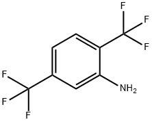2,5-二三氟甲基苯胺 结构式