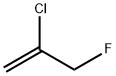 2-CHLORO-3-FLUOROPROP-1-ENE Struktur
