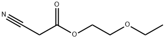 氰乙酸乙氧基乙酯 结构式