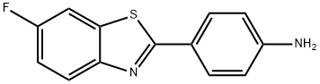 4-(6-Fluorobenzo[d]thiazol-2-yl)benzenaMine 化学構造式