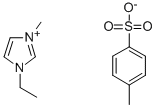 1-ETHYL-3-METHYLIMIDAZOLIUM P-TOLUENESULFONATE Structure