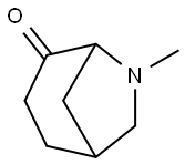 6-Methyl-6-azabicyclo[3.2.1]octan-4-one Structure