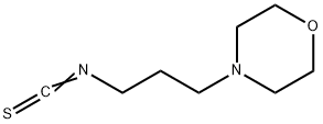 3-モルホリノプロピルイソチオシアナート 化学構造式