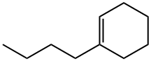 1-Butylcyclohexene Struktur