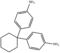1,1-二(4-氨基苯基)环己烷,3282-99-3,结构式