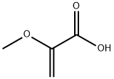 2-Propenoic acid, 2-Methoxy- Structure