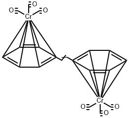CHROMIUM, HEXACARBONYL[M-[(1,2,3,4,5,6-ETA:1',2',3',4',5',6'-ETA)-(E)-STYRYLBENZENE]]DI- Structure