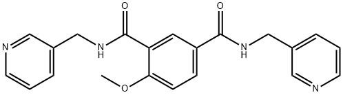 4-메톡시-N,N'-비스(3-피리디닐메틸)-1,3-벤젠디카르복사미드
