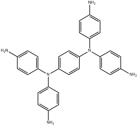N,N,N',N'-四(对氨基苯基)对苯二胺,3283-07-6,结构式