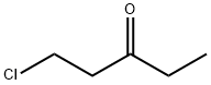 1-クロロ-3-ペンタノン 化学構造式