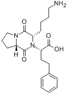 赖诺普利杂质C, 328385-86-0, 结构式