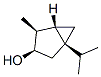 [1R(1alpha,3alpha,4alpha,5alpha)]-4-methyl-1-(1-methylethyl)bicyclo[3.1.0]hexan-3-ol Struktur