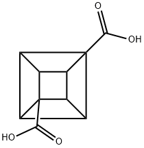 1,4-立方烷二羧酸, 32846-66-5, 结构式