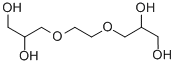 3,3'-(ethylenedioxy)dipropane-1,2-diol Struktur