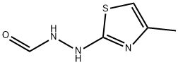 N'-(4-Methylthiazol-2(3H)-ylidene)formhydrazide Structure