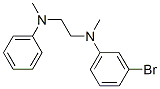 N-(m-Bromophenyl)-N,N'-dimethyl-N'-phenyl-1,2-ethanediamine Structure