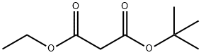 マロン酸1-tert-ブチル3-エチル 化学構造式