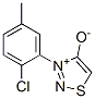 3-(2-Chloro-5-methylphenyl)-1,2,3-thiadiazol-3-ium-4-olate Structure