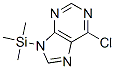 6-Chloro-9-(trimethylsilyl)-9H-purine Structure