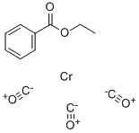 (ETHYL BENZOATE)TRICARBONYLCHROMIUM Structure