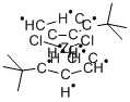 BIS(TERT-BUTYLCYCLOPENTADIENYL)ZIRCONIUM DICHLORIDE Struktur