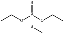 O,O-Diethyl S-methyl dithiophosphate Struktur