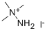 1,1,1-トリメチルヒドラジニウムヨージド 化学構造式