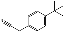 4-tert-Butylphenyl-acetonitrile Struktur