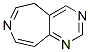5H-Pyrimido[4,5-d]azepine (9CI) Structure