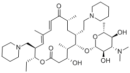 チルジピロシン 化学構造式