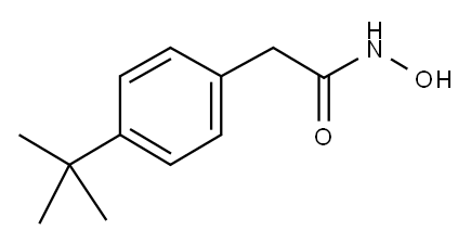 2-(p-tert-Butylphenyl)acetohydroxamic acid Struktur