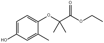 Propanoic acid, 2-(4-hydroxy-2-Methylphenoxy)-2-Methyl-, ethyl ester