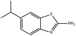2-Benzothiazolamine,6-(1-methylethyl)-(9CI) Structure