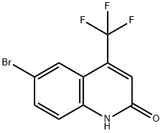 6-溴-4-(三氟甲基)喹啉-2(1H)-酮,328955-61-9,结构式
