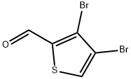 3,4-二溴噻吩-2-羧醛,32896-02-9,结构式