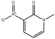 3-硝基-1-甲基-2-吡啶酮 结构式