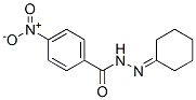 N'-Cyclohexylidene-p-nitrobenzhydrazide Struktur
