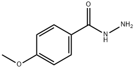 4-メトキシベンゾヒドラジド 化学構造式