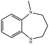 1-Methyl-2,3,4,5-tetrahydro-1H-1,5-benzodiazepine 结构式