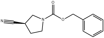 (R)-1-N-Cbz-3-氰基吡咯烷, 329012-80-8, 结构式
