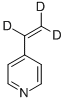 4-Vinylpyridine-d3, 97 atom % D (Inhibited with 0.1% tert-Butylcatechol) Struktur