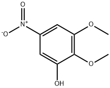 2,3-diMethoxy-5-nitrophenol Struktur
