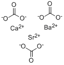 炭酸/バリウム/カルシウム/ストロンチウム,(1:x:x:x) 化学構造式
