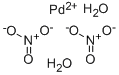 Palladium(II) nitrate dihydrate Struktur