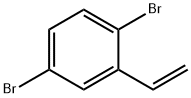 2,5-二溴苯乙烯 结构式